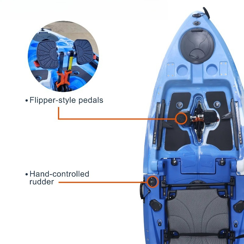 2026 NEW Modular Super Stable  - огляд і ціна Fishing Kayak Pedal Drive