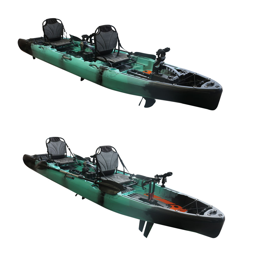 New Arrival 14FT 2-Person Peda - огляд і ціна Fishing Kayak Pedal Drive