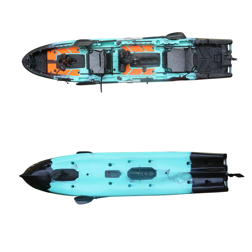 New Arrival 14FT 2-Person Peda - огляд і ціна Fishing Kayak Pedal Drive
