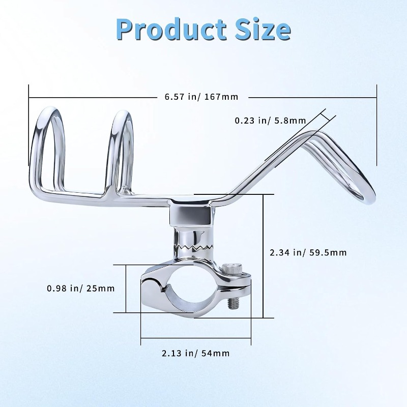 2Pcs 316 Stainless Steel Fishi - огляд і ціна Fishing Kayak Rod Holder